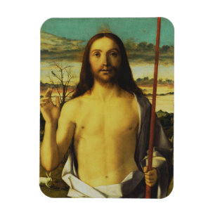 Magnet Flexible Christ en bénédiction par Giovanni Bellini
