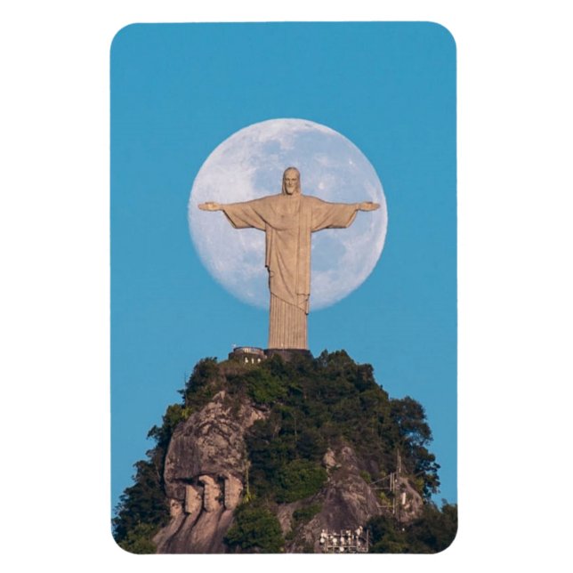 Magnet Flexible Christ Rédempteur (Vertical)