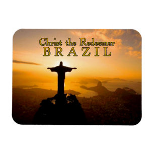Magnet Flexible Christ the Redeemer Brazil