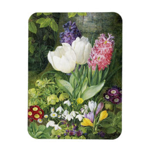 Magnet Flexible Christine Løvmand Une vie morte avec des tulipes, 