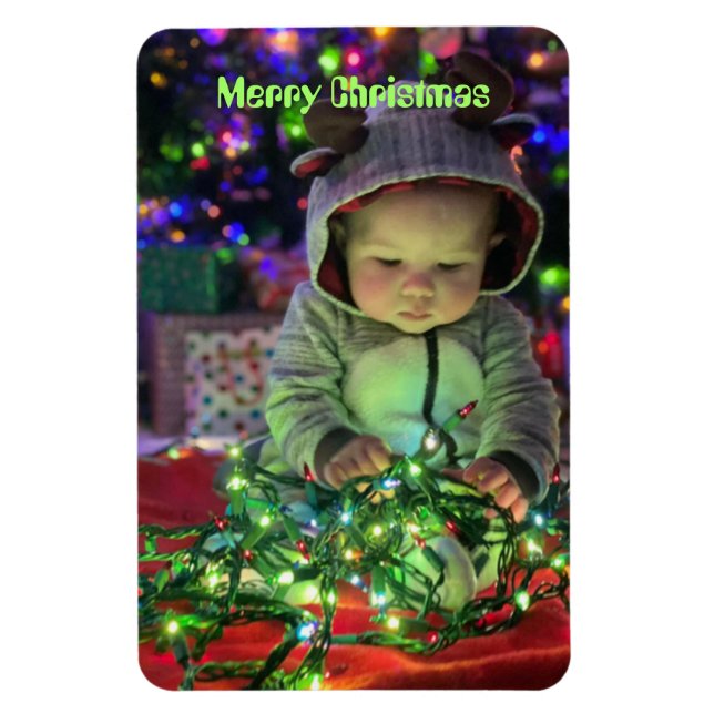 Magnet Flexible Christmas Baby (Vertical)