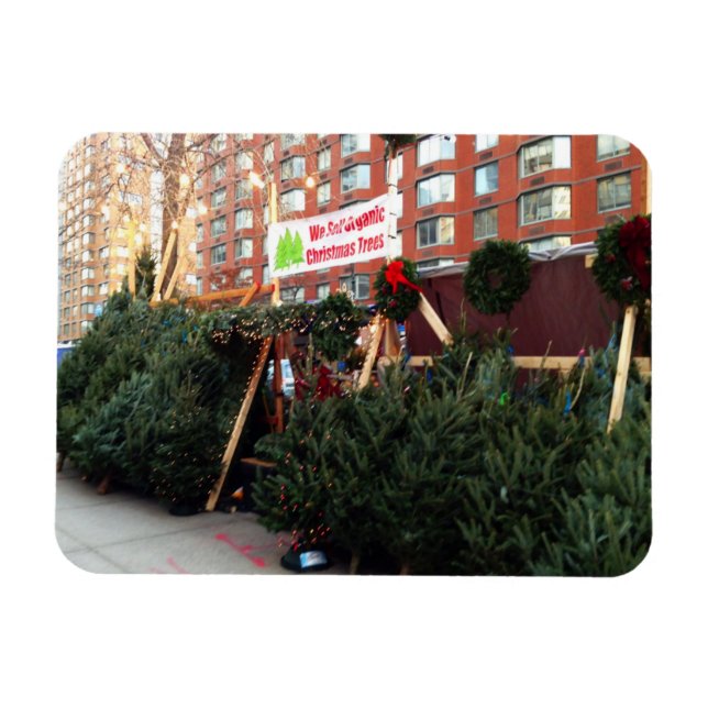 Magnet Flexible Christmas Tree Stand Upper West Side New York City (Horizontal)
