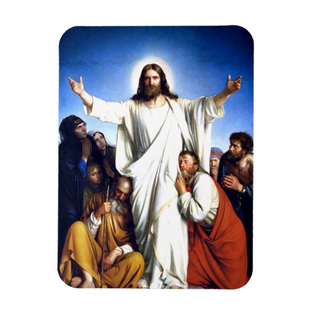 Magnet Flexible Christus Consolator par Carl Bloch (Vertical)