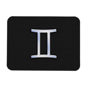 Magnet Flexible Chrome comme Gemini signe Zodiac