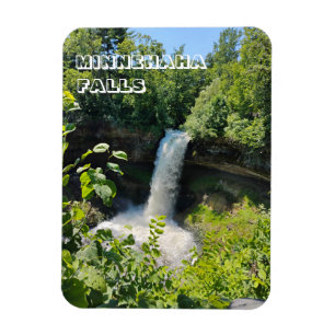 Magnet Flexible Chutes de Minnehaha, parc Minnehaha, Minneapolis,