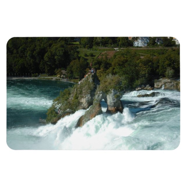 Magnet Flexible Chutes du Rhin pittoresque en Suisse (Horizontal)
