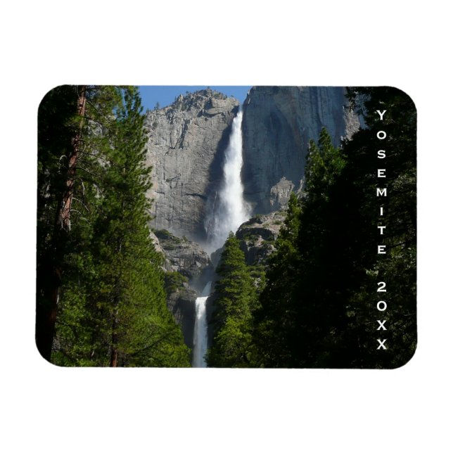 Magnet Flexible Chutes Yosemite II du parc national Yosemite (Horizontal)