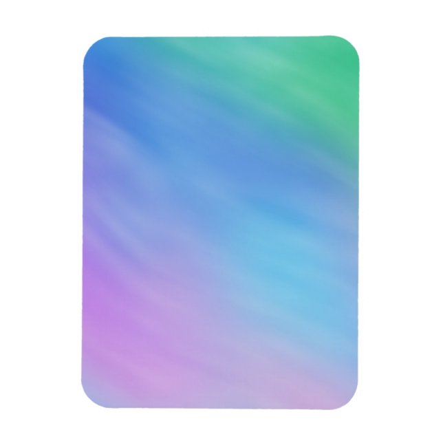 Magnet Flexible Ciel arc-en-ciel doux (Vertical)