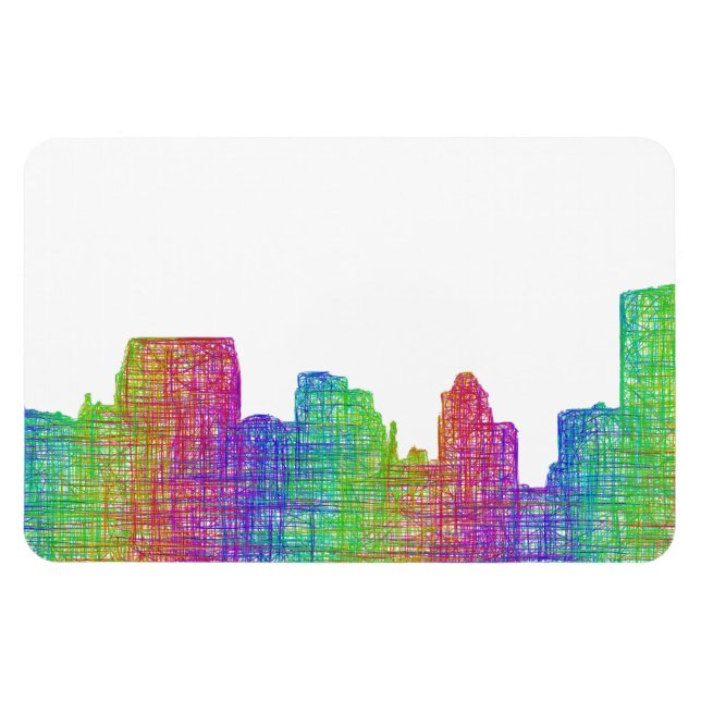 Magnet Flexible Ciel de Baltimore (Horizontal)