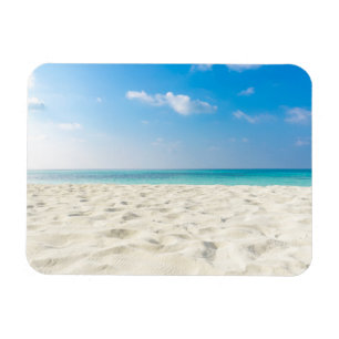 Magnet Flexible Ciel tropical de sable de mer de plage et jour