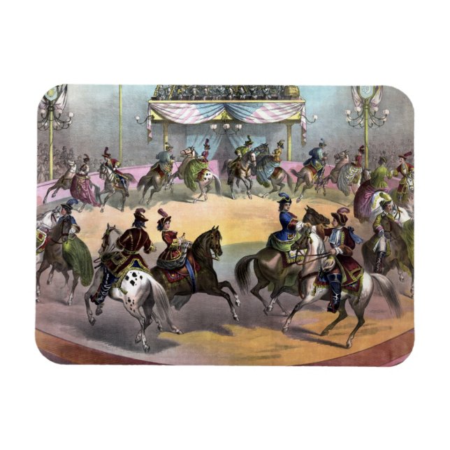 Magnet Flexible Cirque Grand Finale, Cirque 1872. (Horizontal)