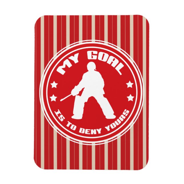 Magnet Flexible Citation de gardien de but de hockey sur gazon (Vertical)