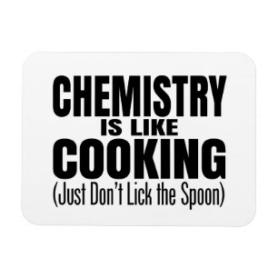 Magnet Flexible Citation de professeur de chimie amusante
