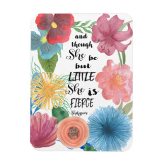 Magnet Flexible Citation de Shakespeare Elle est petite et aimant 
