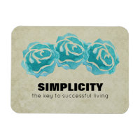 Citation de typographie simpliste avec Rose Turquo