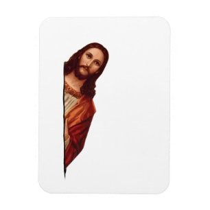 Magnet Flexible Citation drôle Jésus Meme, j'ai vu ça Jésus 