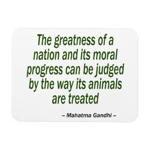 Magnet Flexible Citation du Mahatma Gandhi