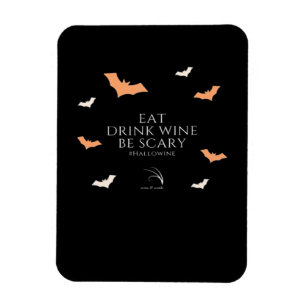 Magnet Flexible Citation Hallowine Halloween Manger Boire