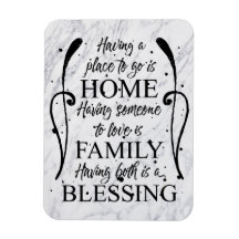 Citation inspirante sur la maison - la famille - B
