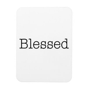 Magnet Flexible Citation inspirée bénie de foi de citations