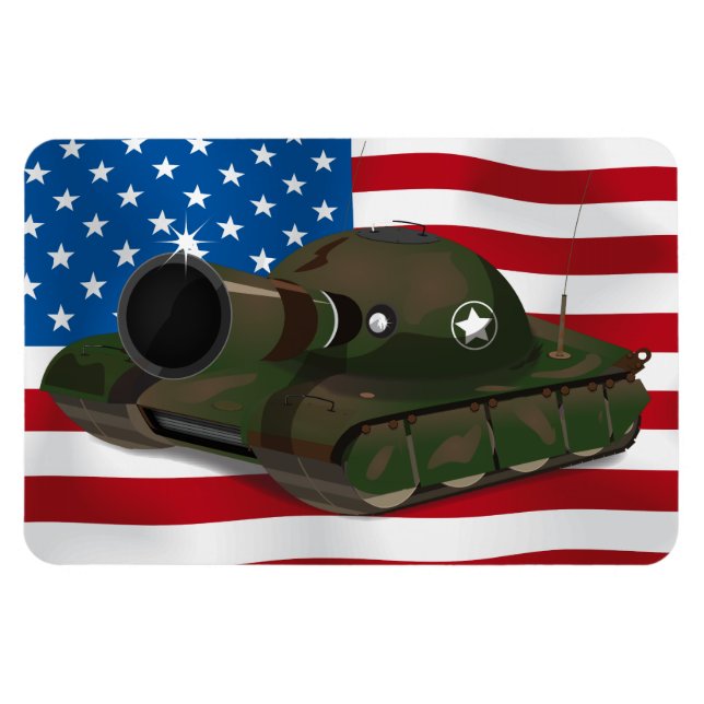 Magnet Flexible Citerne militaire (Horizontal)