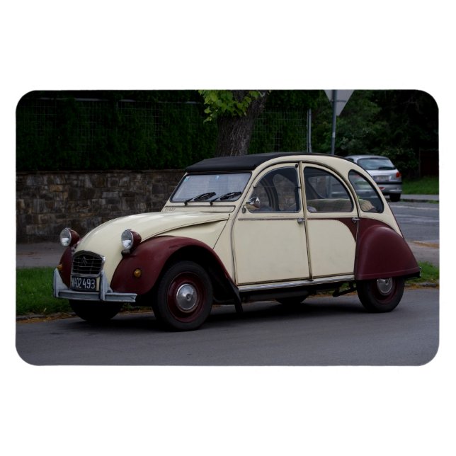 Magnet Flexible Citroën 2 CV deux chevaux (Horizontal)