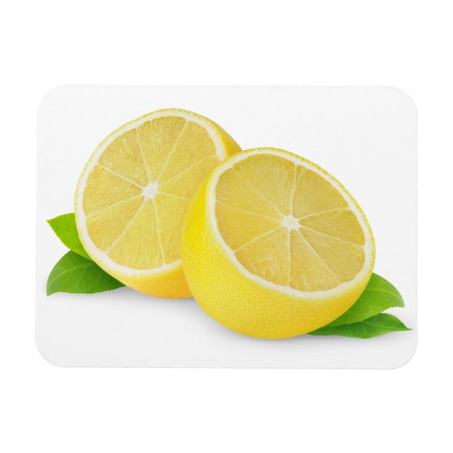 Magnet Flexible Citron coupé (Horizontal)