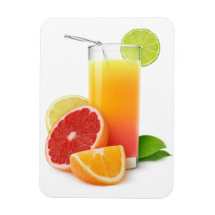 Magnet Flexible Citrus fruits juice