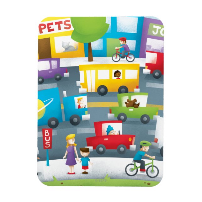 Magnet Flexible City (Vertical)