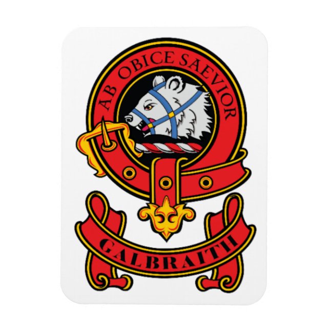 Magnet Flexible Clan Galbraith (Vertical)