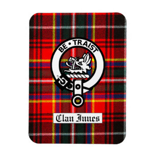 Magnet Flexible Clan Innes Crest Badge & Tartan