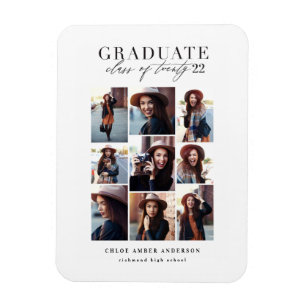 Magnet Flexible Classe moderne de 2019 de graduation photo faire-p