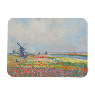 Magnet Flexible Claude Monet - Champs de tulipe près de La Haye
