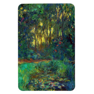 Magnet Flexible Claude Monet - Corner of a Pond with Waterlilies