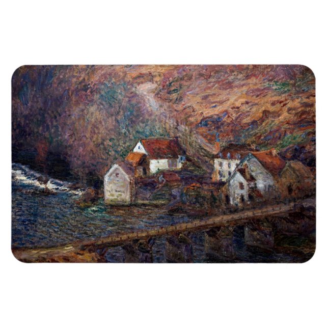 Magnet Flexible Claude Monet - Le pont de Vervy (Horizontal)