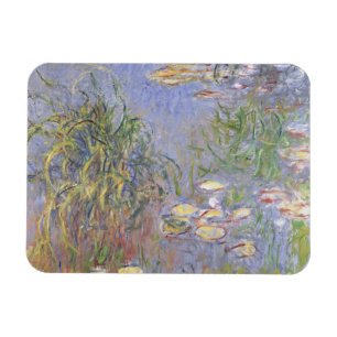 Magnet Flexible Claude Monet   Lys d'eau, amas d'herbes