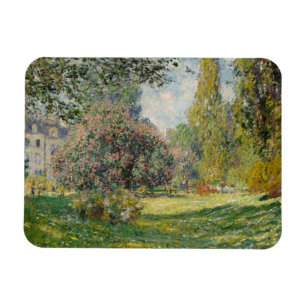 Magnet Flexible Claude Monet   Paysage : Le Parc Monceau