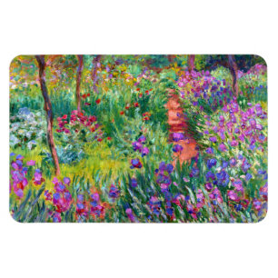 Magnet Flexible Claude Monet : The Iris Garden at Giverny