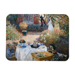 Magnet Flexible Claude Monet - The Luncheon, decorative panel