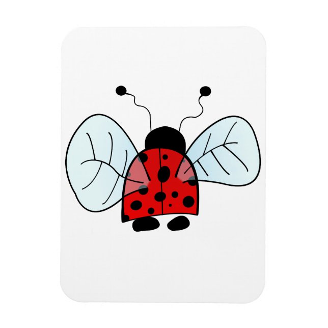 Magnet Flexible Coccinelle (Vertical)