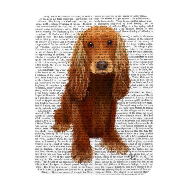 Magnet Flexible Cocker Spaniel Plain (Vertical)