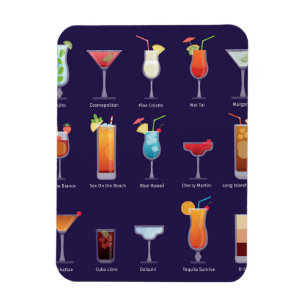 Magnet Flexible Cocktail classique