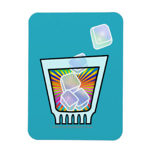 MAGNET FLEXIBLE COCKTAIL - OLD-FASHIONED - ROCHES EN VERRE