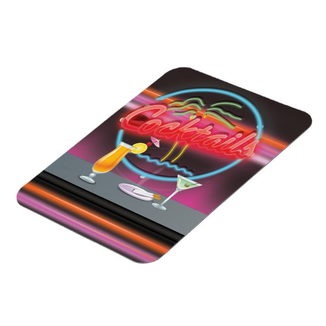 Magnet Flexible Cocktails bar discothèque avec boissons (Côté Gauche)