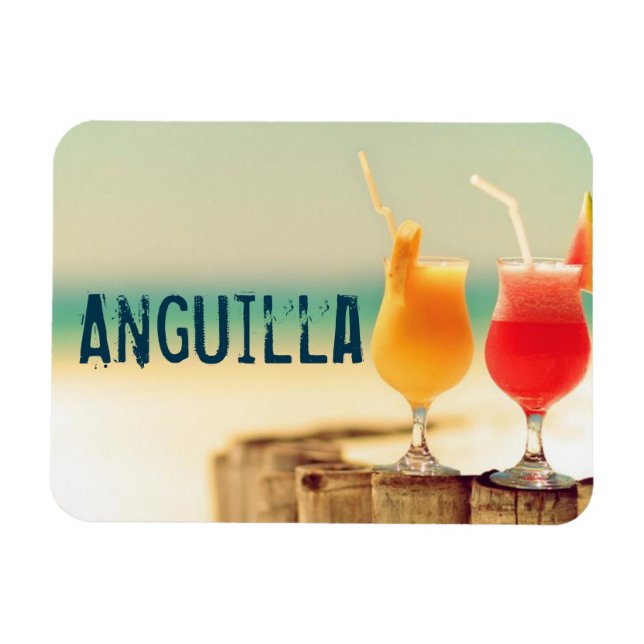 Magnet Flexible Cocktails d'Anguilla (Horizontal)