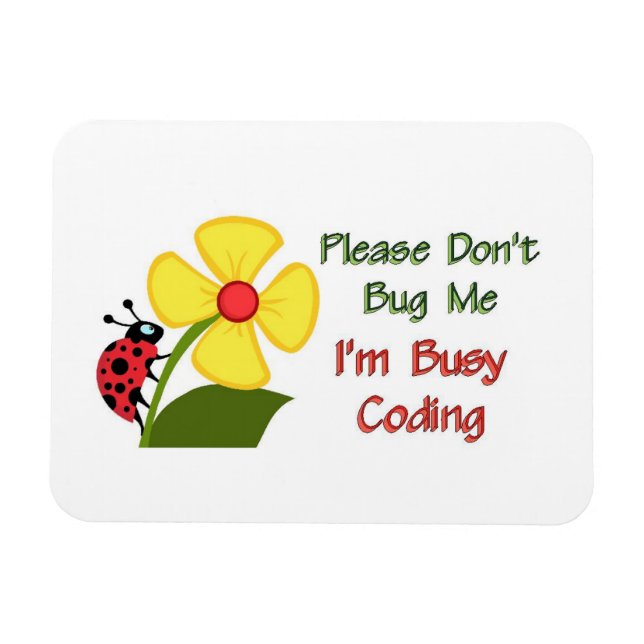 Magnet Flexible Codeur Médicale Ladybug (Horizontal)