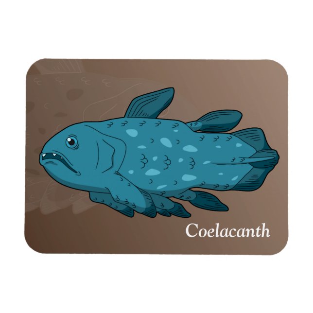 Magnet Flexible Coelacanth (Horizontal)