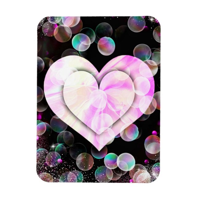 Magnet Flexible Coeur dansant (Vertical)