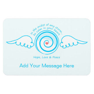 Magnet Flexible Coeur de calme dans une tempête