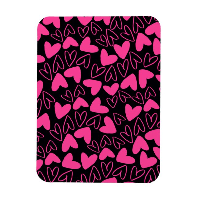 Magnet Flexible Coeurs (Vertical)